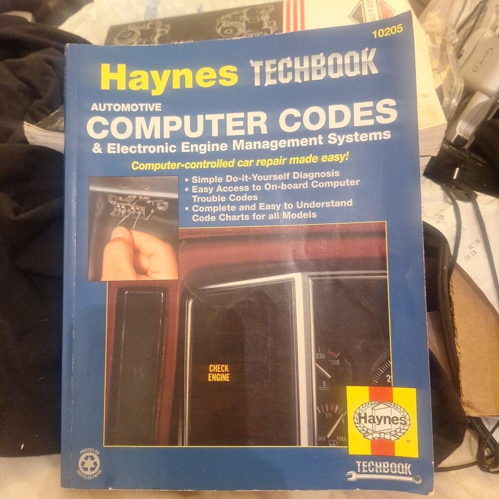 Haynes Techbook 10205 Auto Computer Codes & Electronic Engine Repair Manual